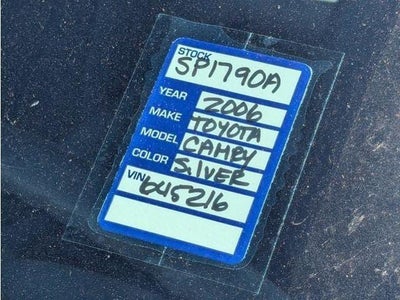 2006 Toyota CAMRY SEDAN
