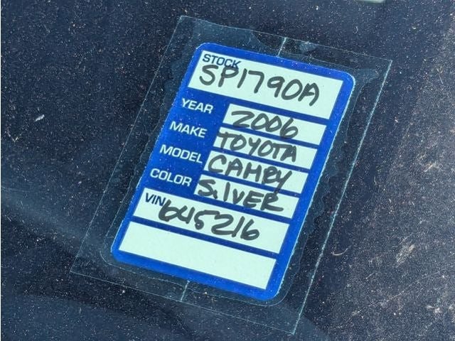 2006 Toyota CAMRY SEDAN