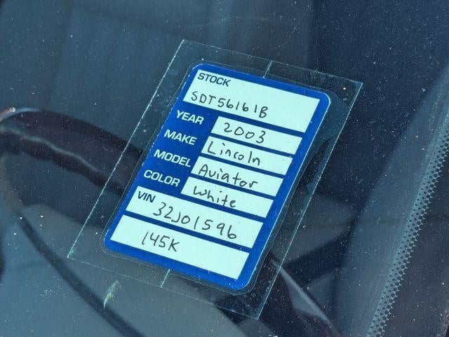 2003 Lincoln AVIATOR SUV