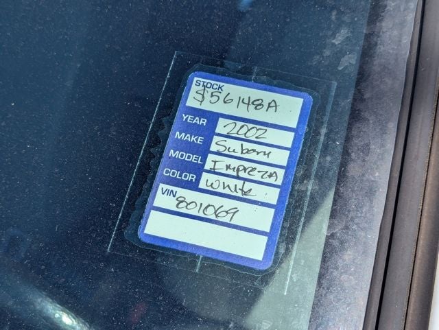 2002 Subaru Impreza Outback Sport