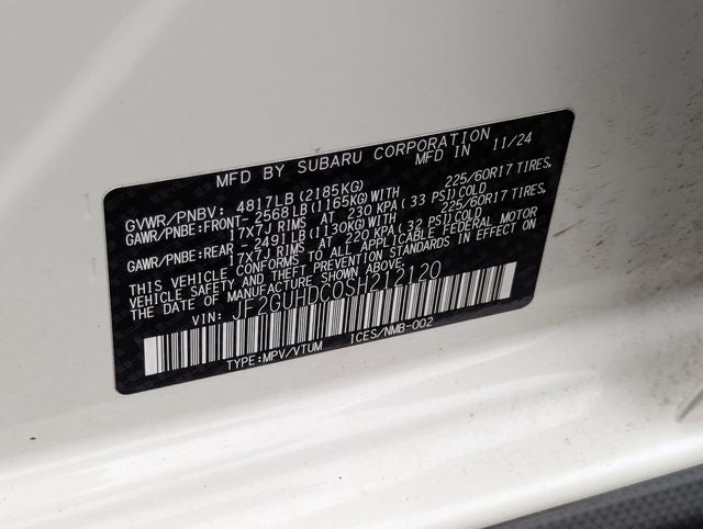 2025 Subaru Crosstrek Premium