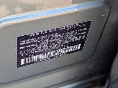 2014 Subaru Forester 2.5i Limited