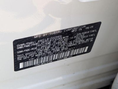 2025 Subaru Forester Limited