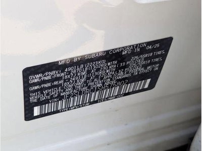 2025 Subaru Forester Limited