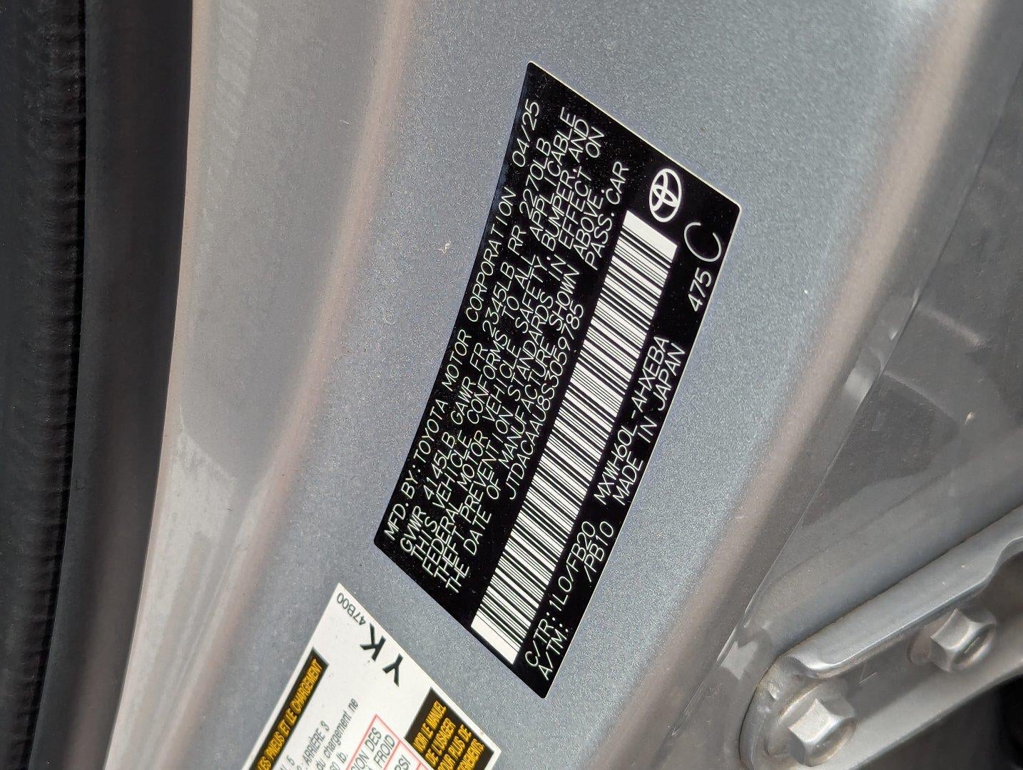 2025 Toyota Prius LE