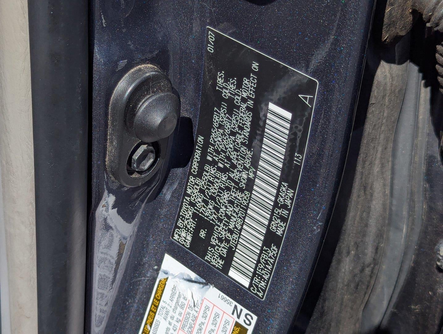 2007 Toyota 4Runner Sport Edition