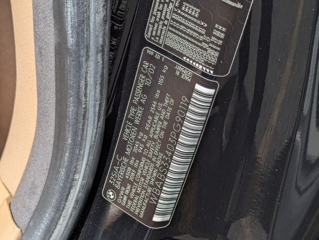 2003 BMW 3 Series 325Ci