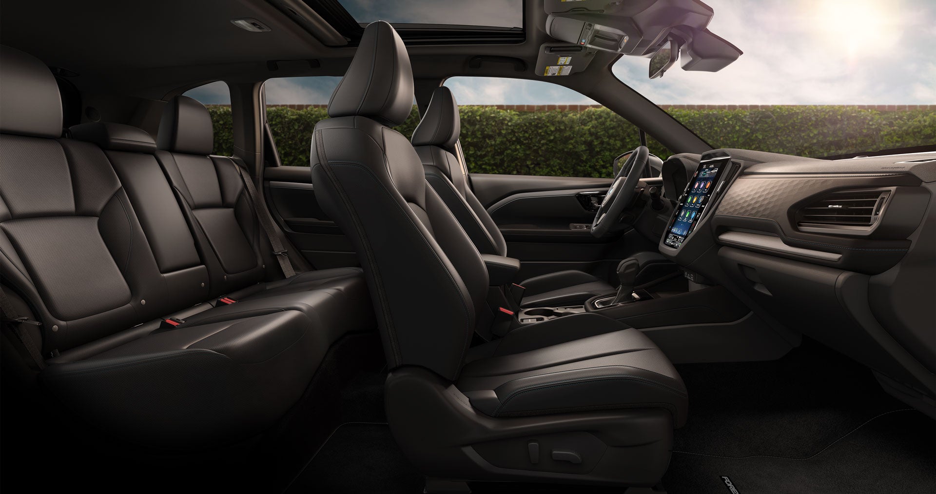 2025 Subaru Forester Limited Hybrid Shown in Black Limited StarTex