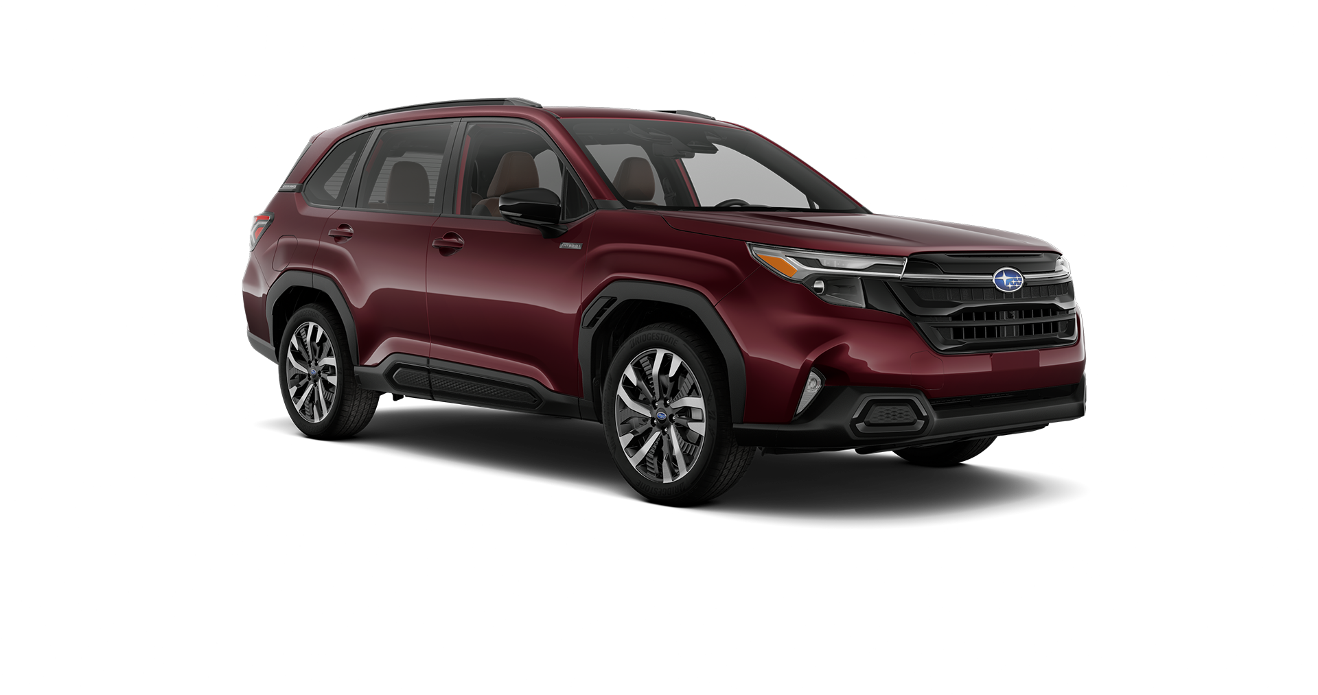 2026 Subaru Forester Touring Hybrid Shown in Dark Mahogany Pearl