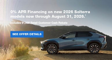 Solterra | Armstrong Subaru in McMinnville OR