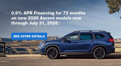 Ascent | Armstrong Subaru in McMinnville OR