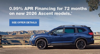 Ascent | Armstrong Subaru in McMinnville OR