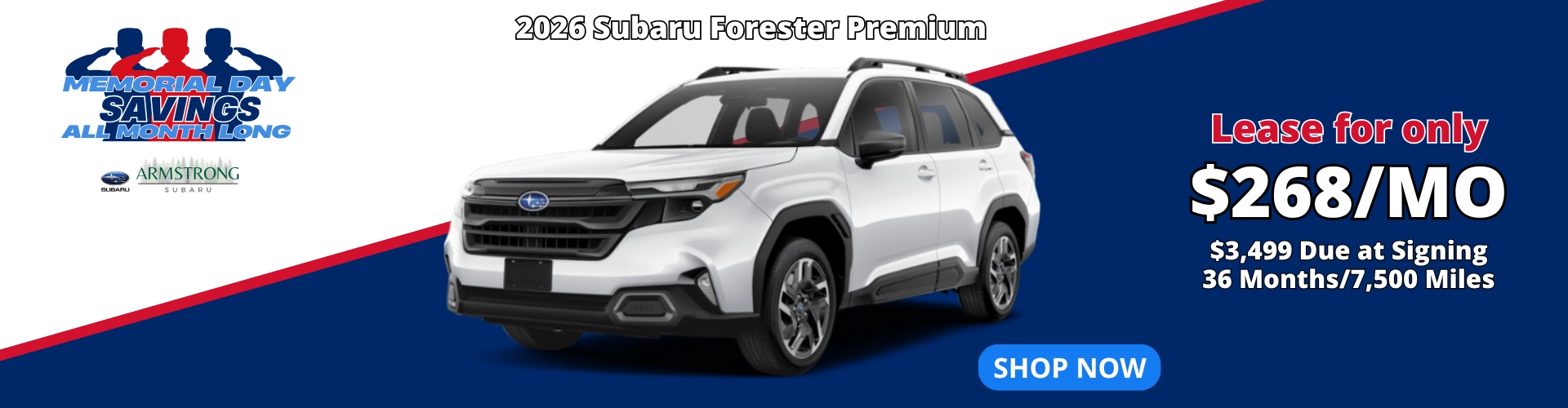 Lease 2026 Subaru Forester Premium Armstrong Subaru in McMinnville OR