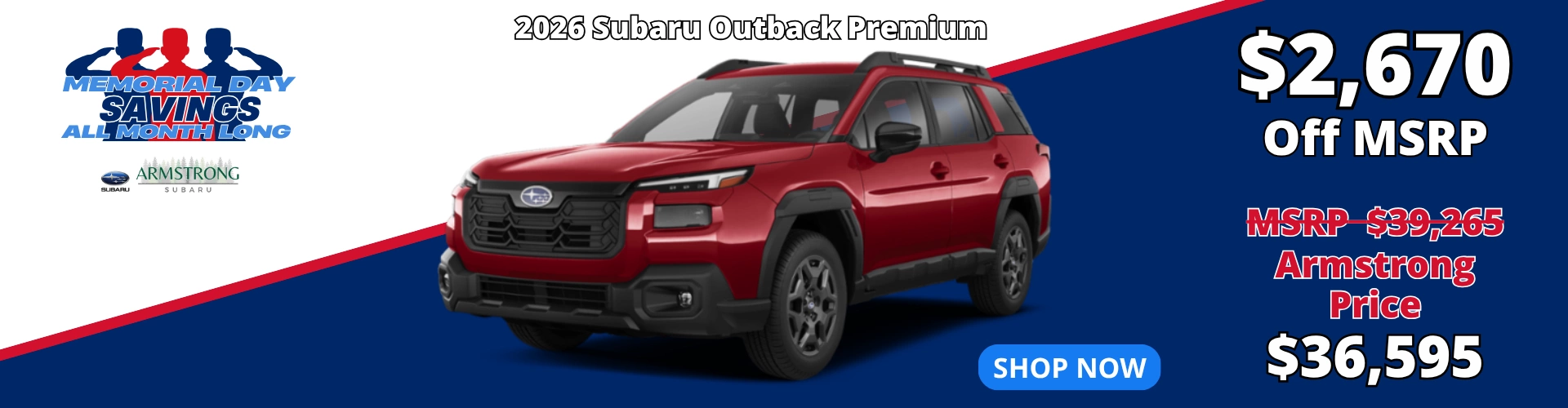 2026 Subaru Outback Premium at Armstrong Subaru in McMinnville OR
