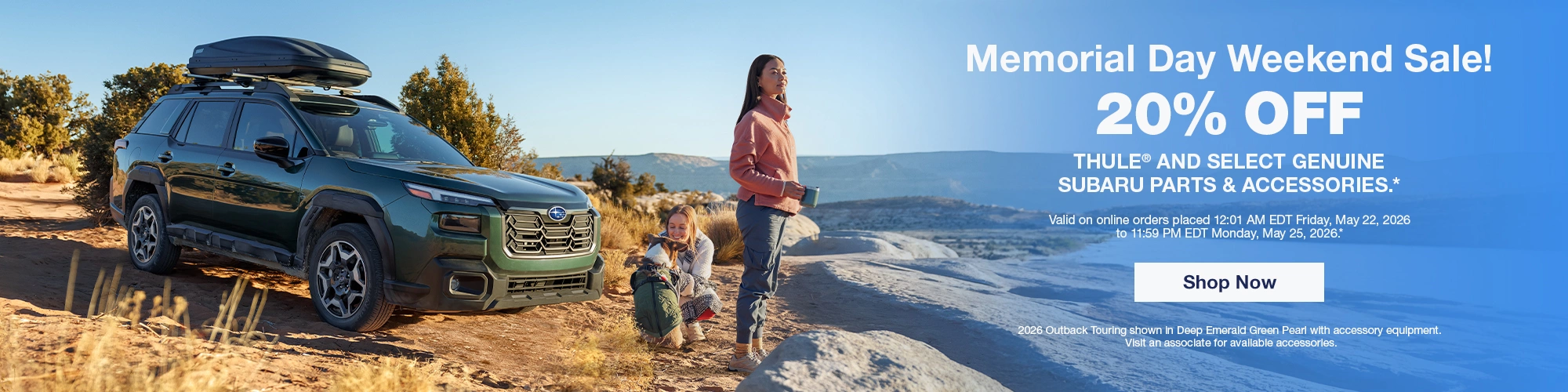 Memorial Day Weekend Sale at Armstrong Subaru in McMinnville OR