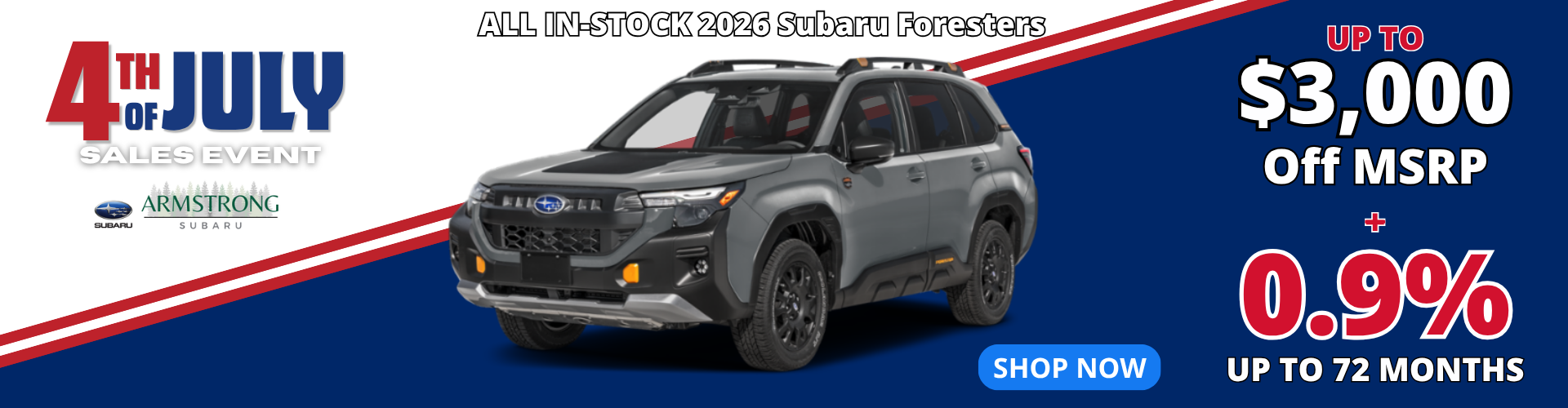 2026 Forester Offer