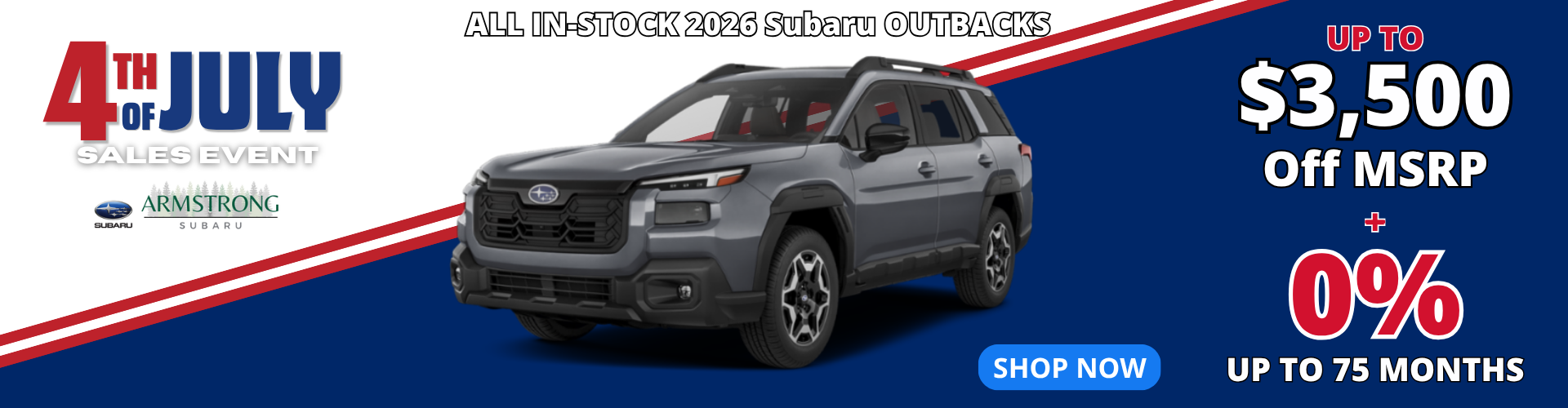 2026 Outback offer