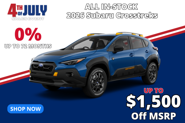 2026 Crosstrek Offer