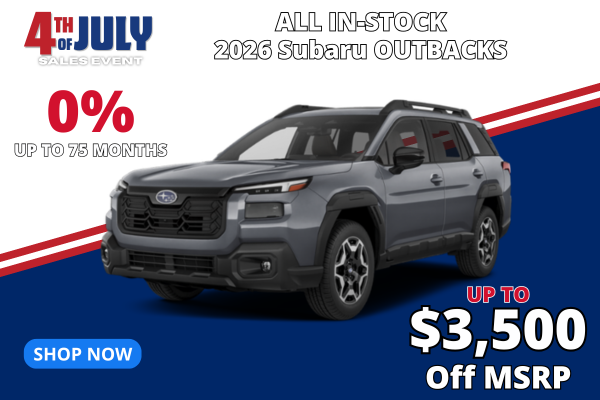 2026 Outback Offer
